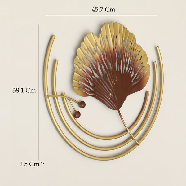 Vedas W Greenfield Leaf Sets of 3 Wall Decor dimensions