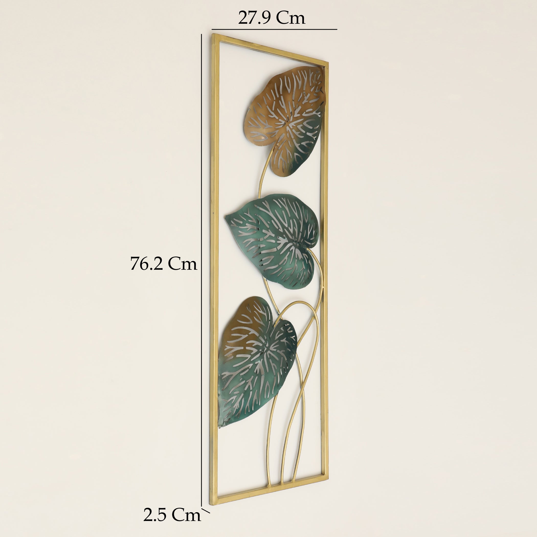 Vedas W-Ellena Three Leaf Wall Decor
