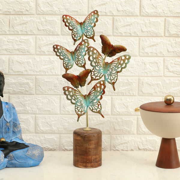 Vedas F-Derek Buterfly Table Decor dimensions