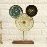 Vedas F Lofty 3 Circle Table Decor