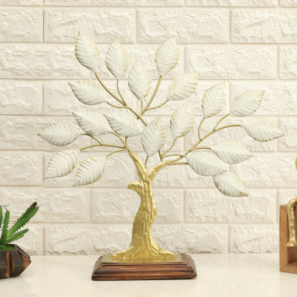 Vedas F-Silver Lining Tree Table Decor dimensions