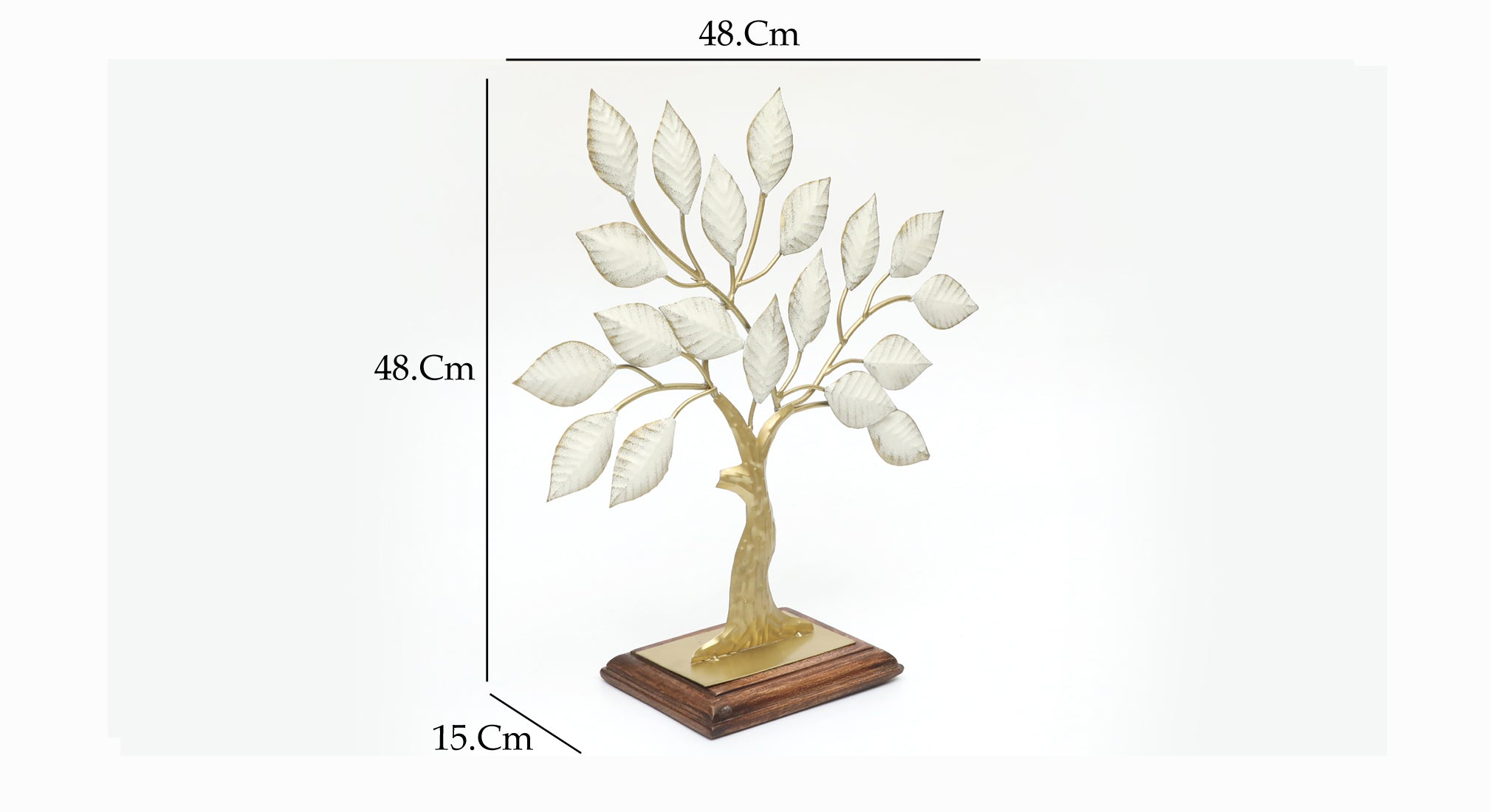Vedas F-Silver Lining Tree Table Decor