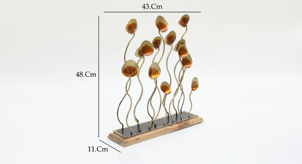 Vedas F Dreamweaver Abstract Table Decor dimensions