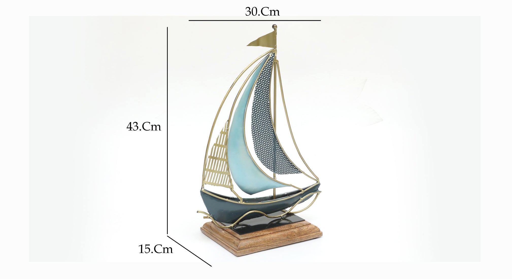 Vedas F-Gale Boat Table Decor