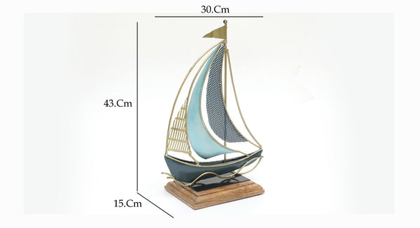 Vedas F Gale Boat Table Decor dimensions