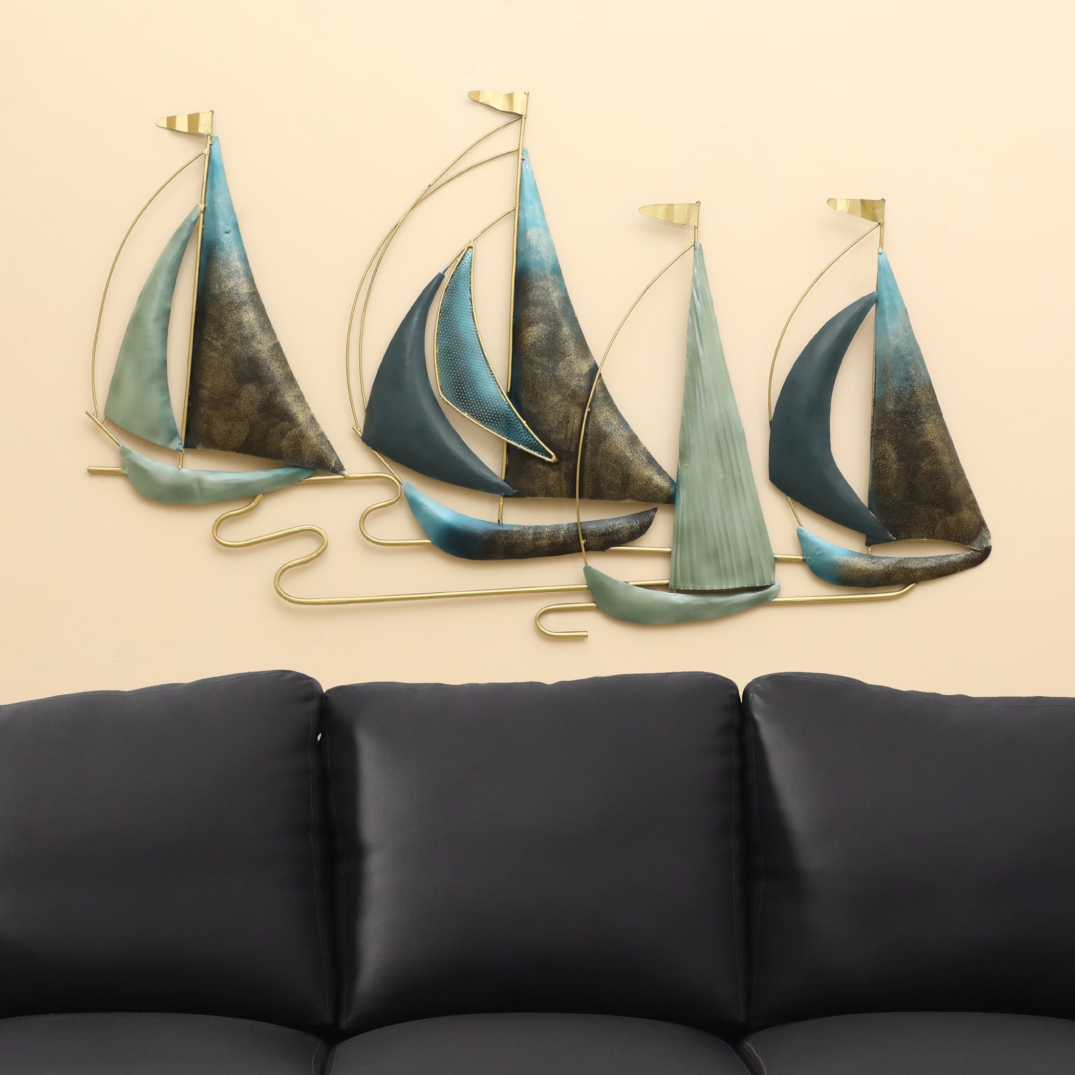 Vedas W-Neptune Boat Wall Decor