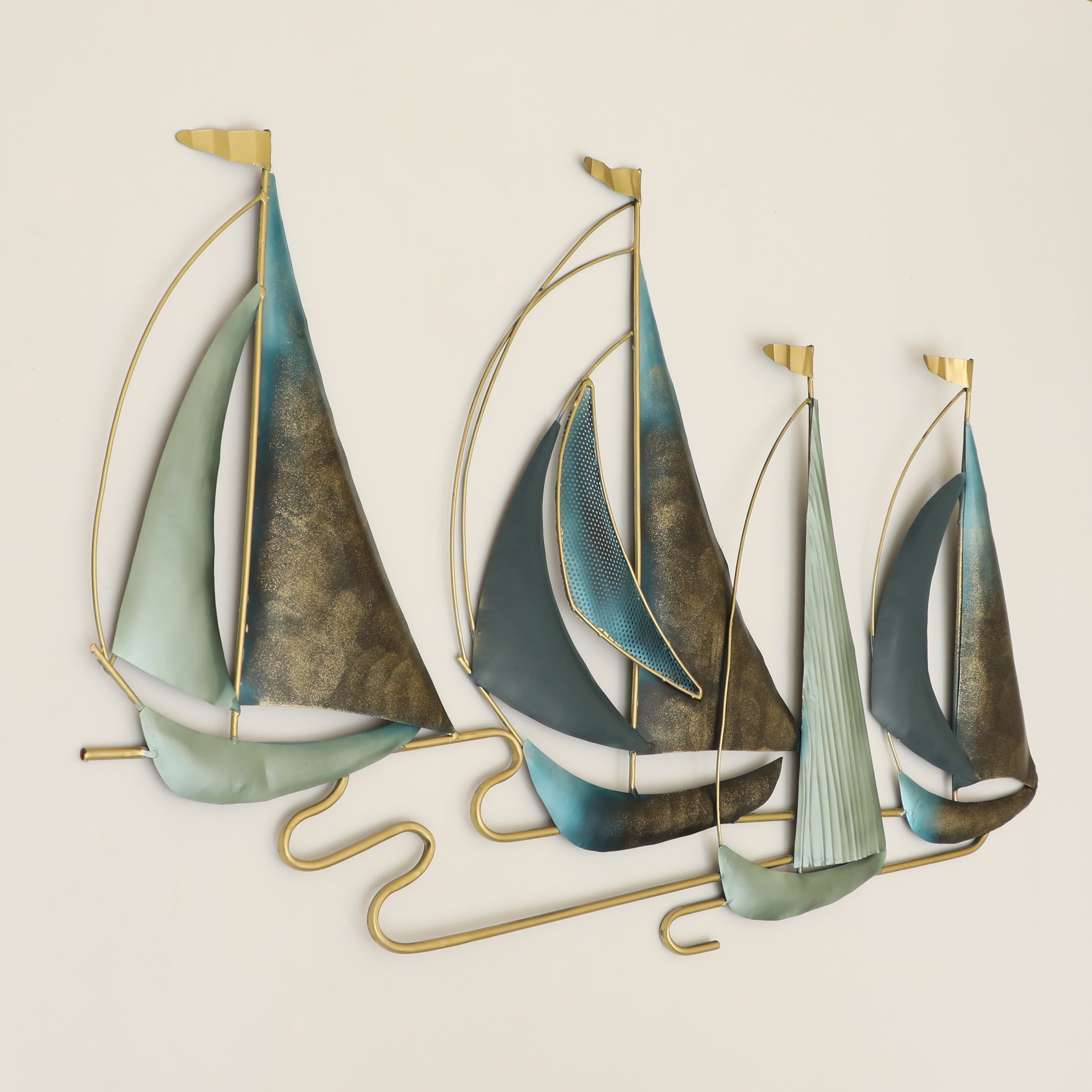 Vedas W-Neptune Boat Wall Decor