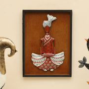 Vedas W-Akemi Dhol Handpainted Wall Decor