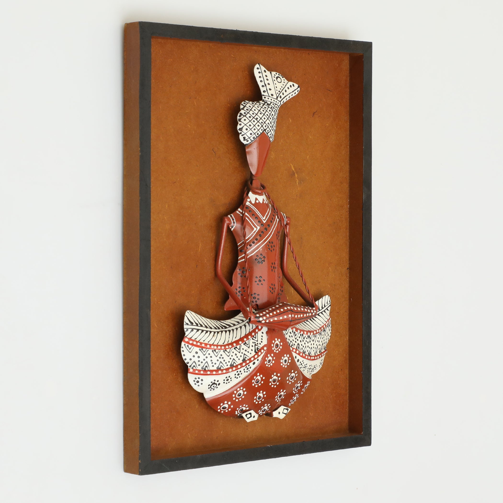 Vedas W-Akemi Dhol Handpainted Wall Decor