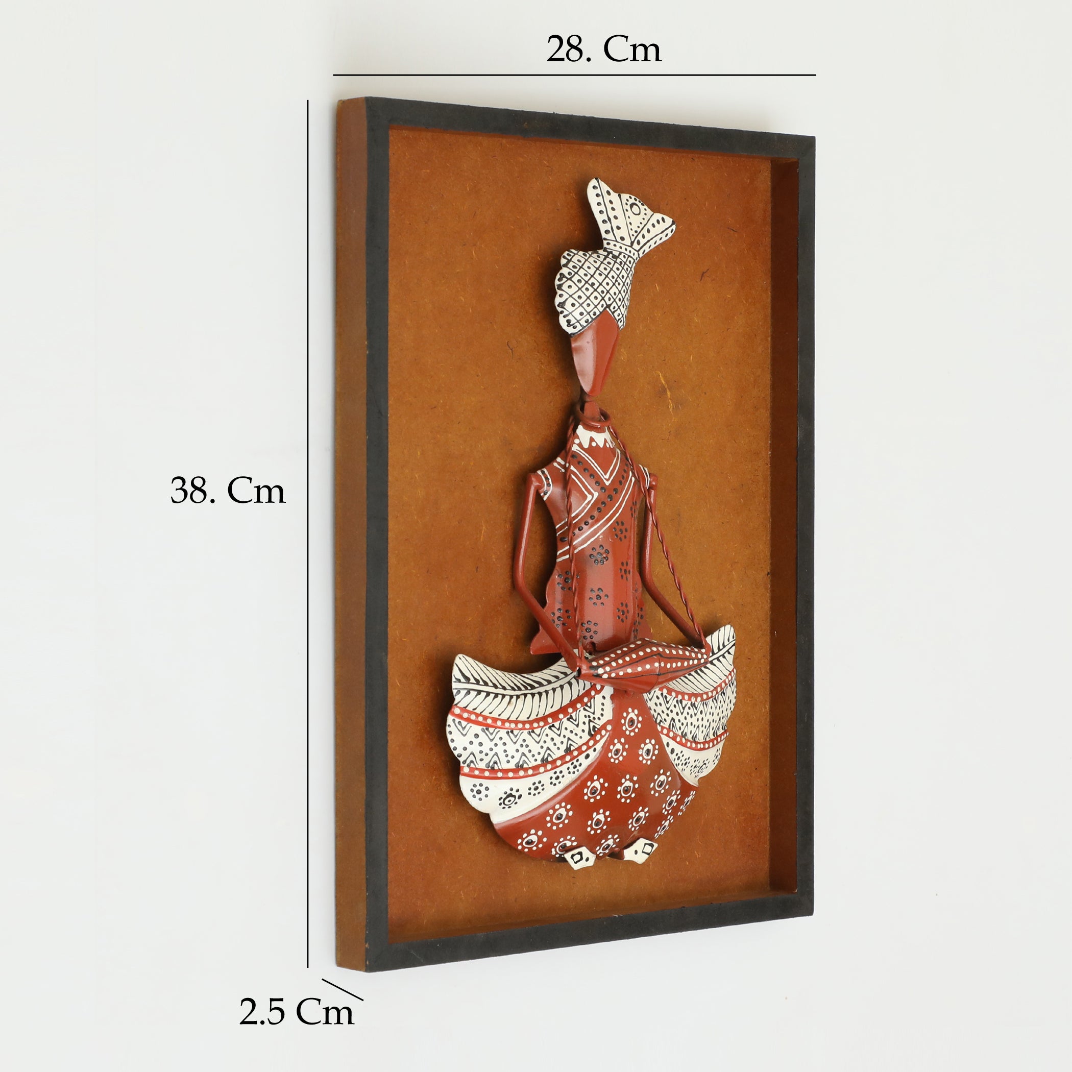 Vedas W-Akemi Dhol Handpainted Wall Decor