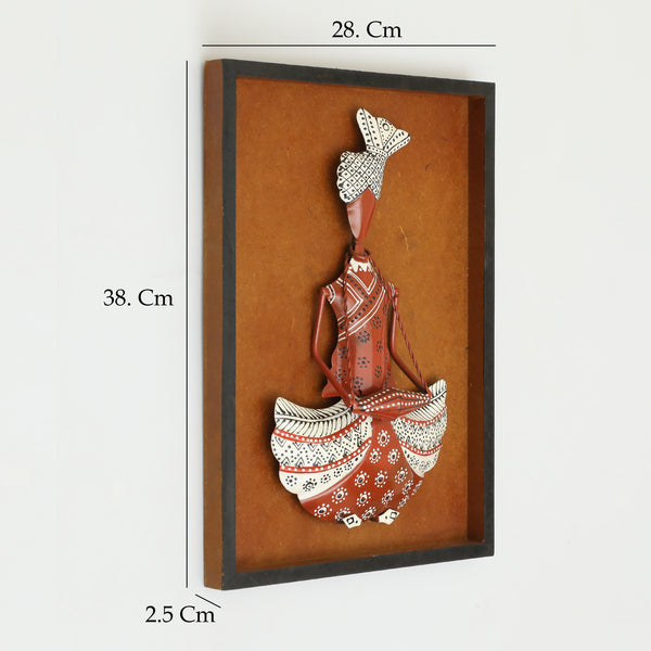 Vedas W Akemi Dhol Handpainted Wall Decor dimensions