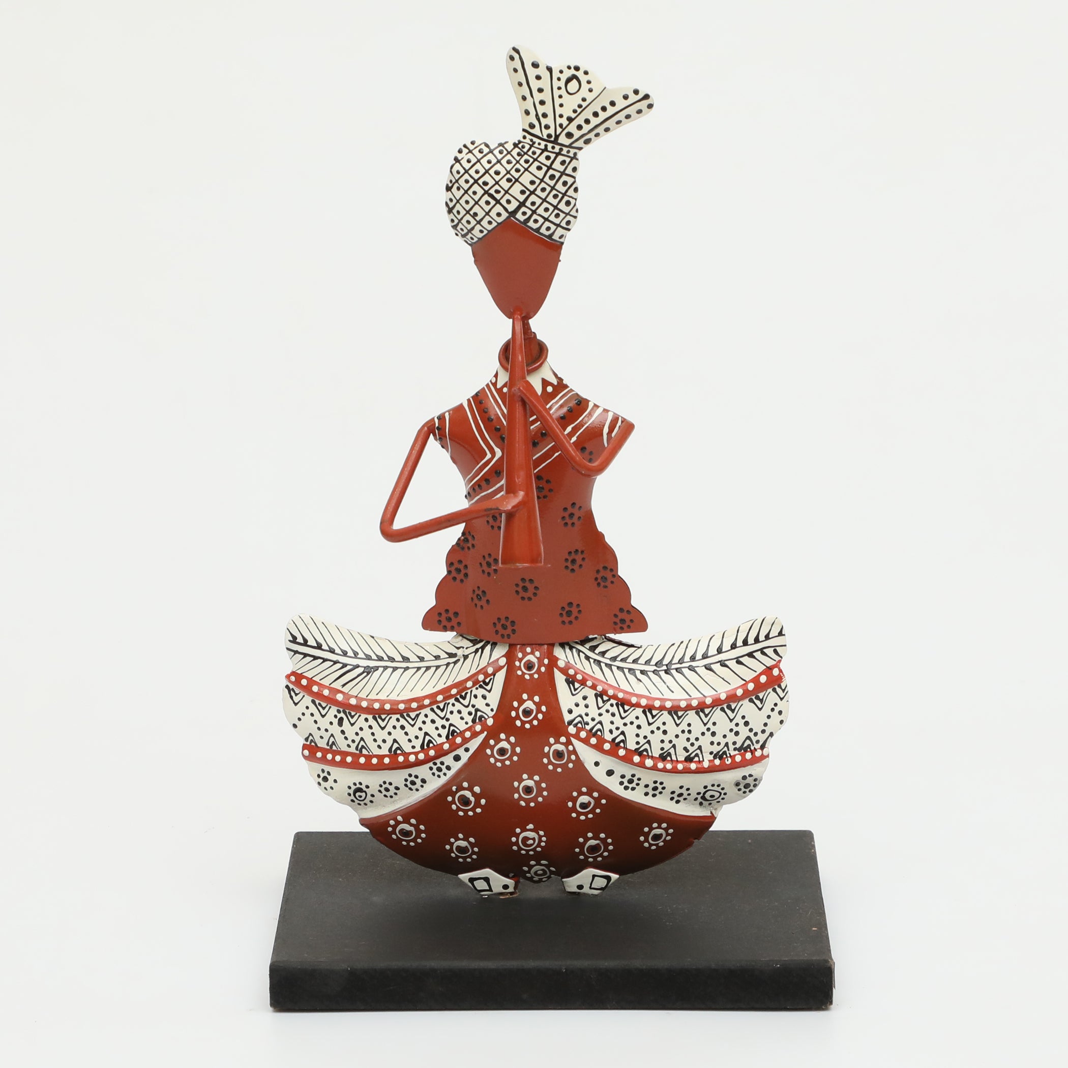 Vedas F-Akemi Flute Handpainted Table Decor showpiece
