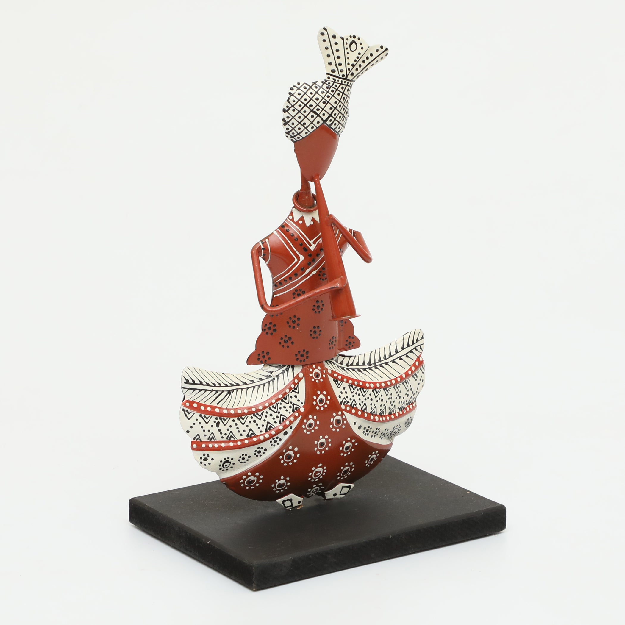 Vedas F-Akemi Flute Handpainted Table Decor showpiece