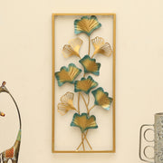 Vedas W-Anuja Rectangular Ginko Wall Hanging