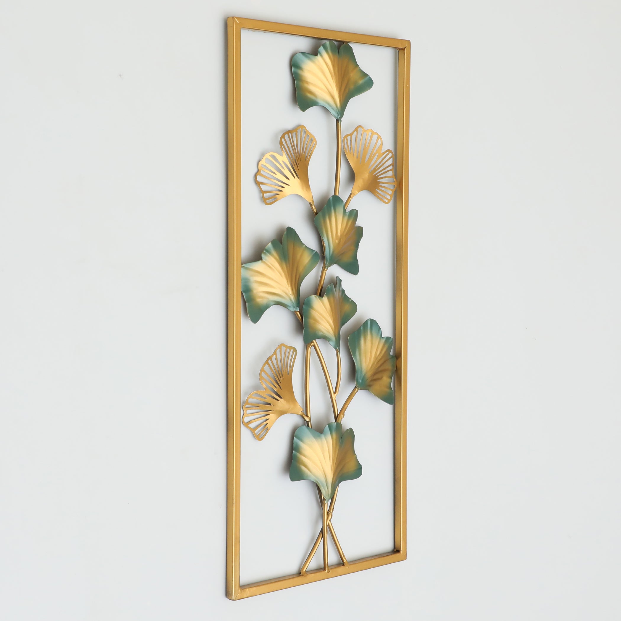 Vedas W-Anuja Rectangular Ginko Wall Hanging