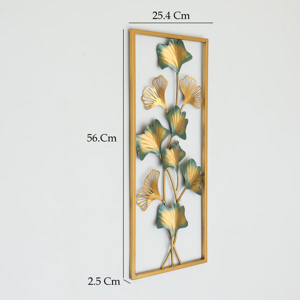 Vedas W Anuja Rectangular Ginko Wall Hanging dimensions