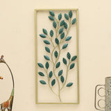 Vedas W Daksh Rectangular Leaf Wall Hanging