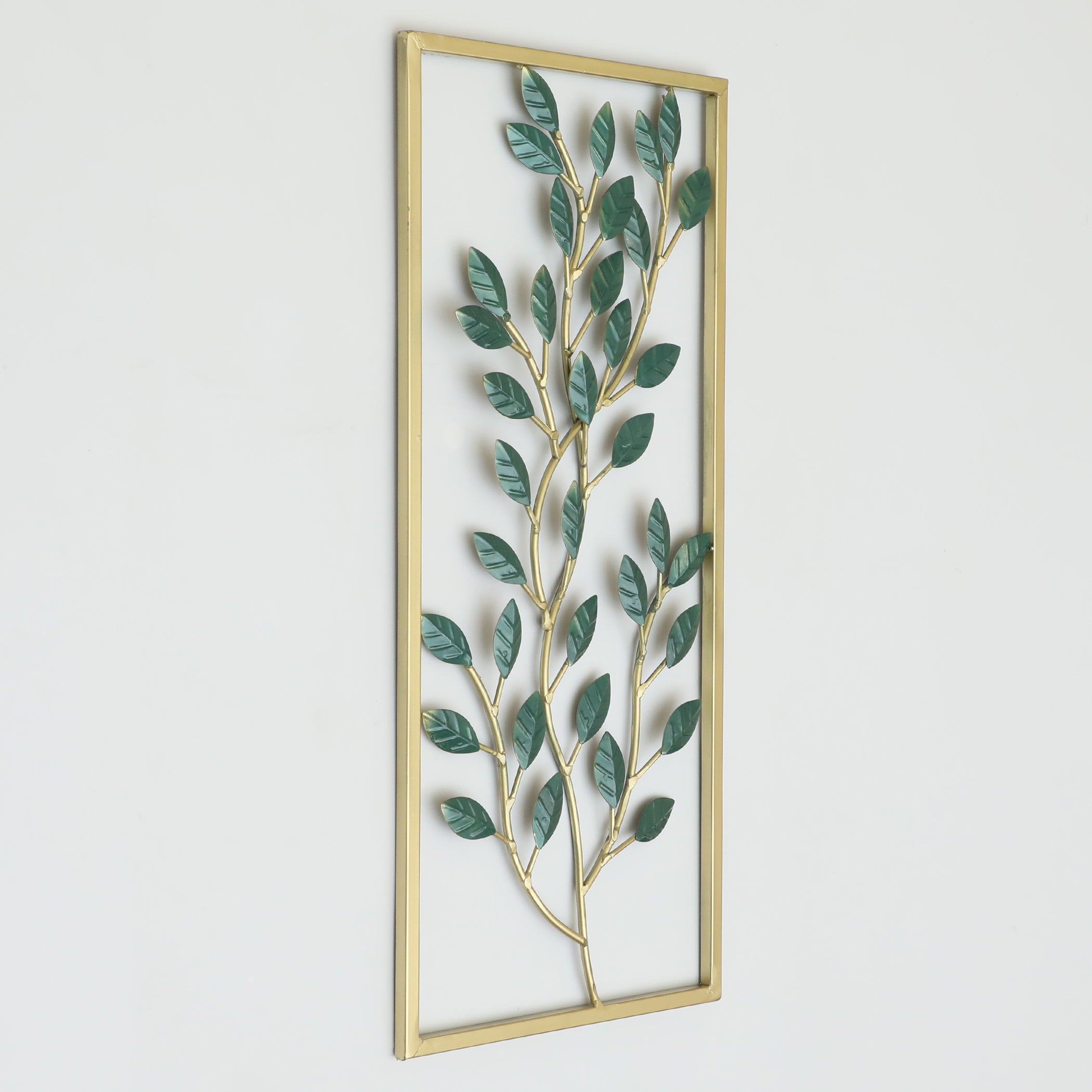 Vedas W-Daksh Rectangular Leaf Wall Hanging