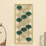Vedas W Rian Rectangular Bunch Ginko Wall Hanging