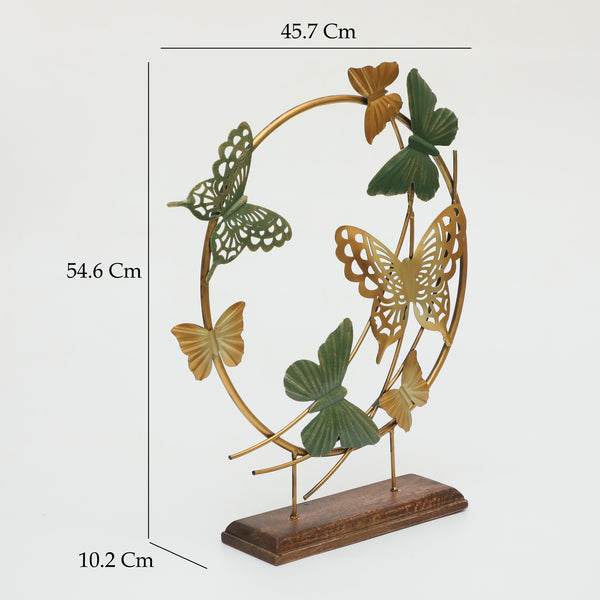Vedas F Kyara Butterflies Table Decor dimensions