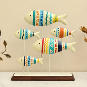 Vedas F-Suki Fishes Table Decor