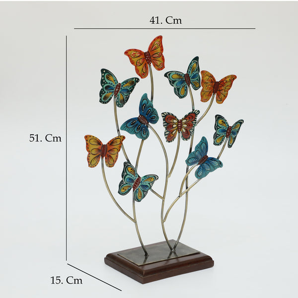 Vedas F Ceaser Butterflies Table Decor dimensions