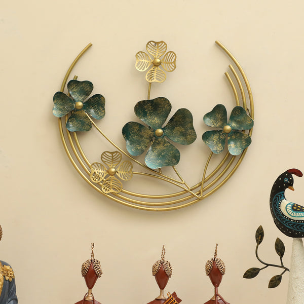 Vedas W-Miller Round Flower Wall Decor dimensions