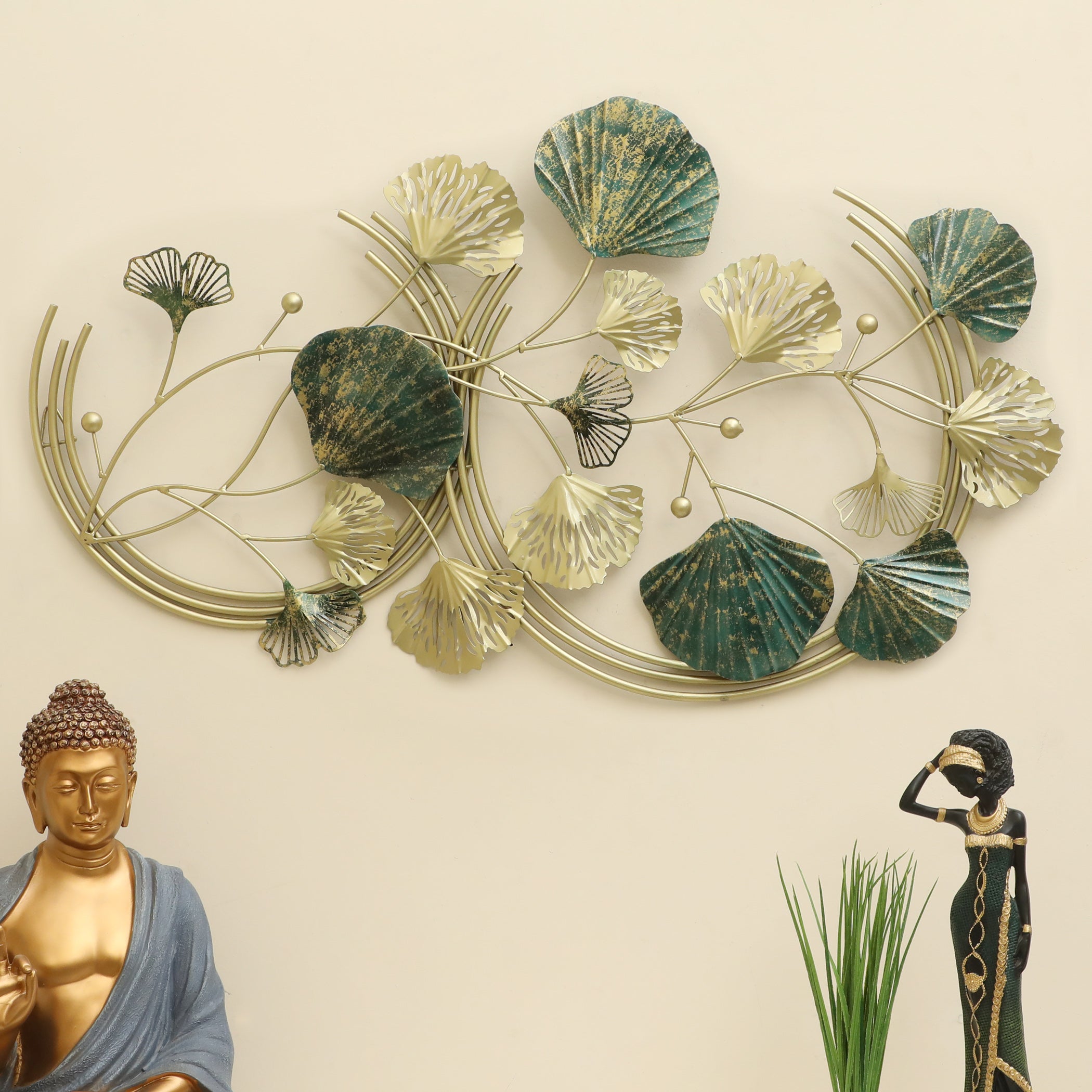 Vedas W-Hadley Ginko Leaf Wall Decor