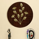 Vedas W Arkar Leaf Wall Decor On Wood