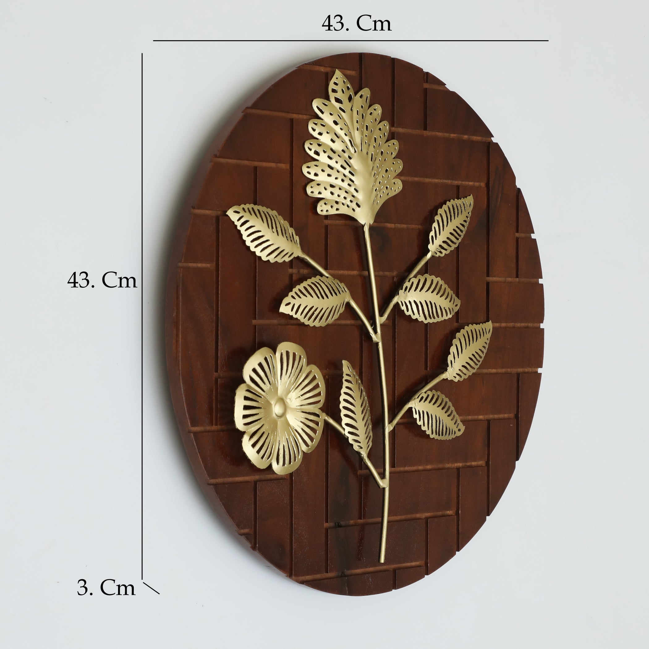 Vedas W-Asahi Leaf Wall Decor on Wood