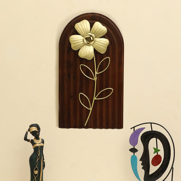 Vedas W-Leo Leaf Wall Decor on Wood dimensions