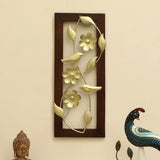 Vedas W Leon Leaf Wall Decor On Wooden Frame