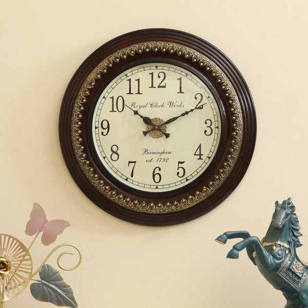 Vedas C-Nirav Wooden Wall Clock dimensions