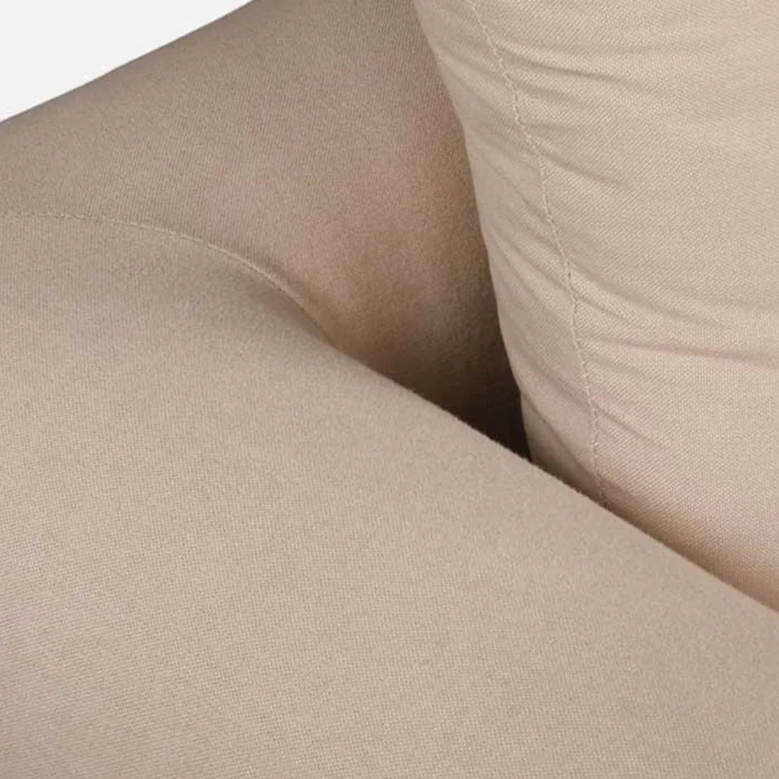 Bodhi Fabric Two Seater Sofa in Beige Colour - HomeTown