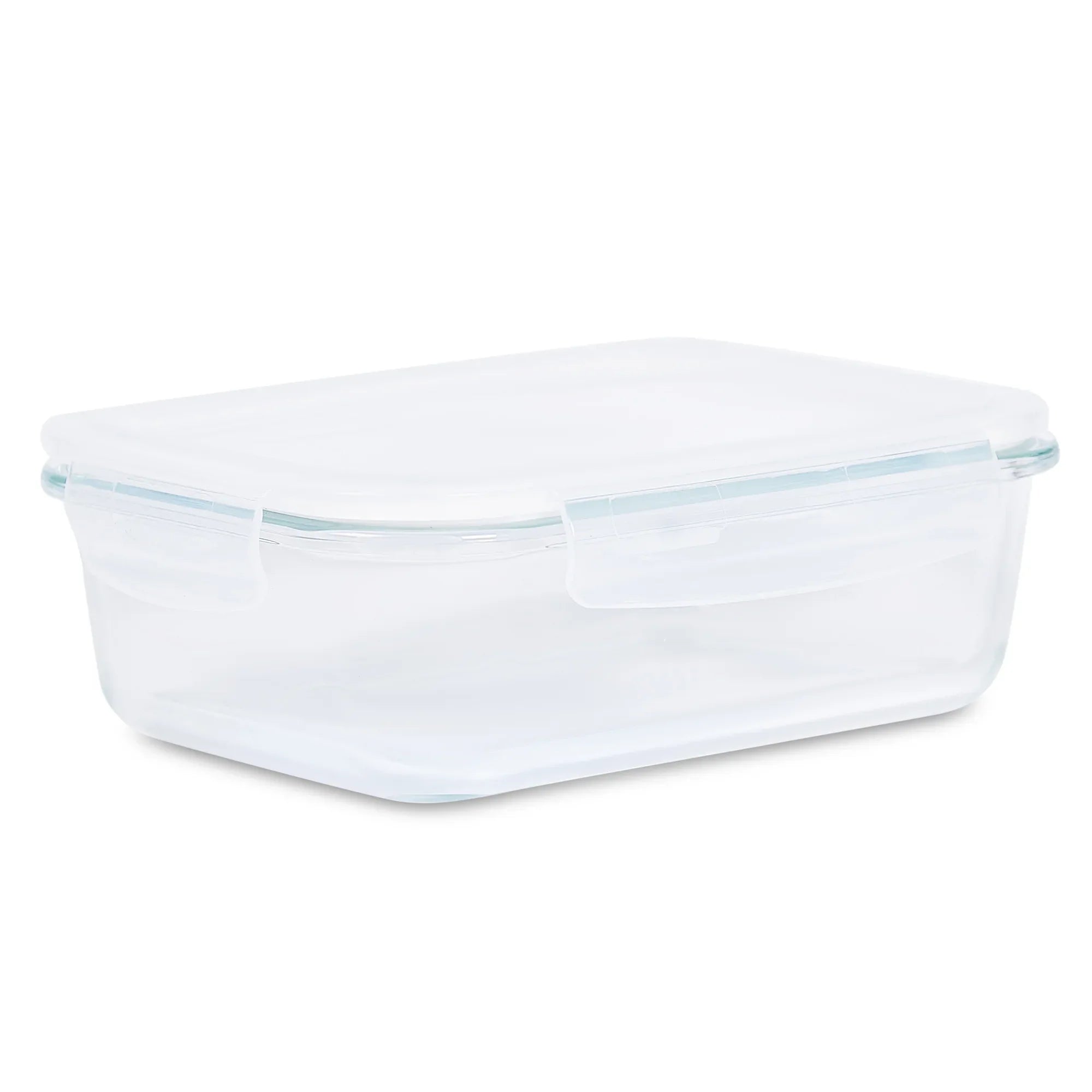 Fiesta Borosilicate Glass Clip Lock Container Set of 3 in Clear Colour - HomeTown