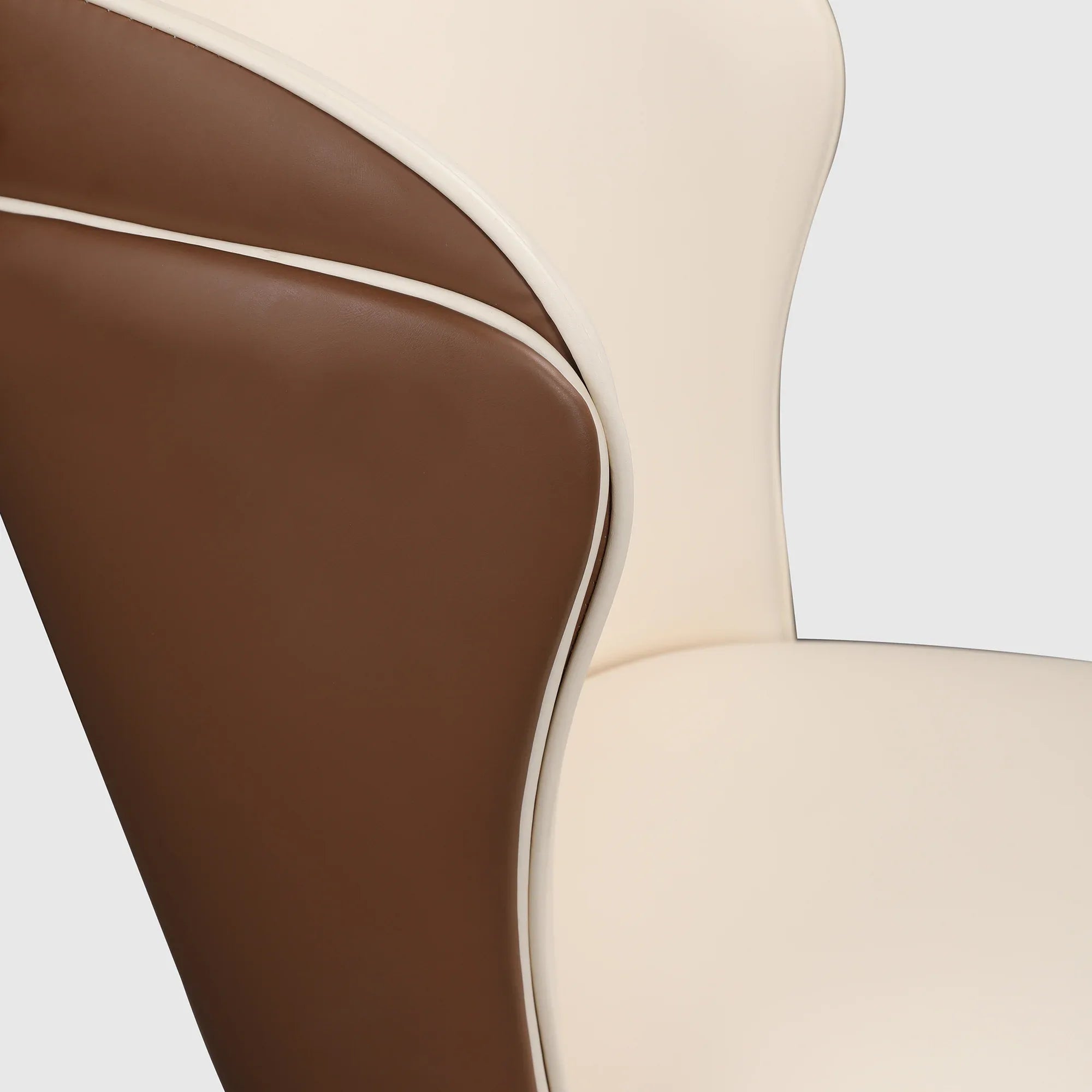 Henry Solidwood Dining Chair (Set of 2) in Beige & Gold Colour - HomeTown