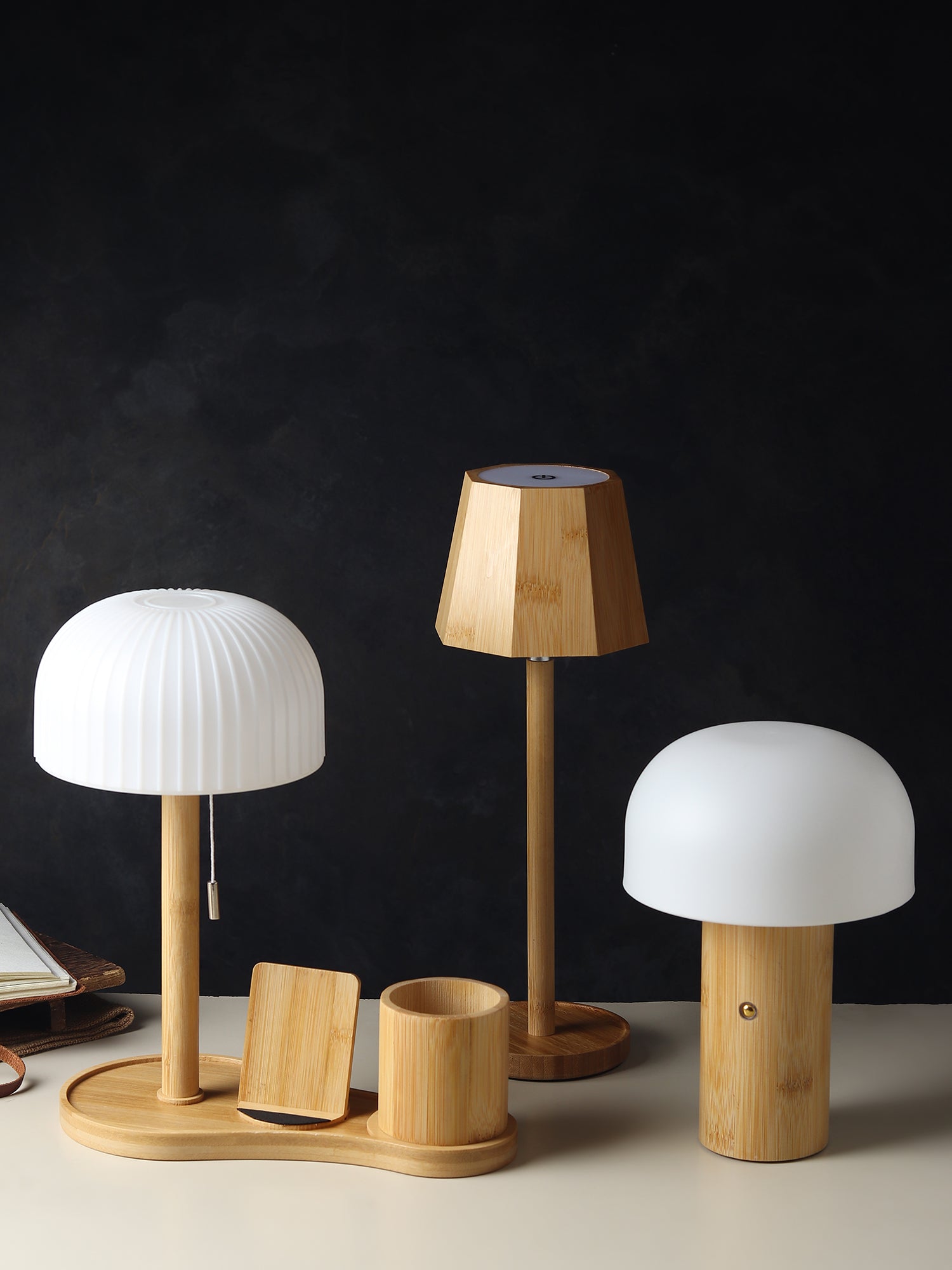 Ellis Wood Lamp