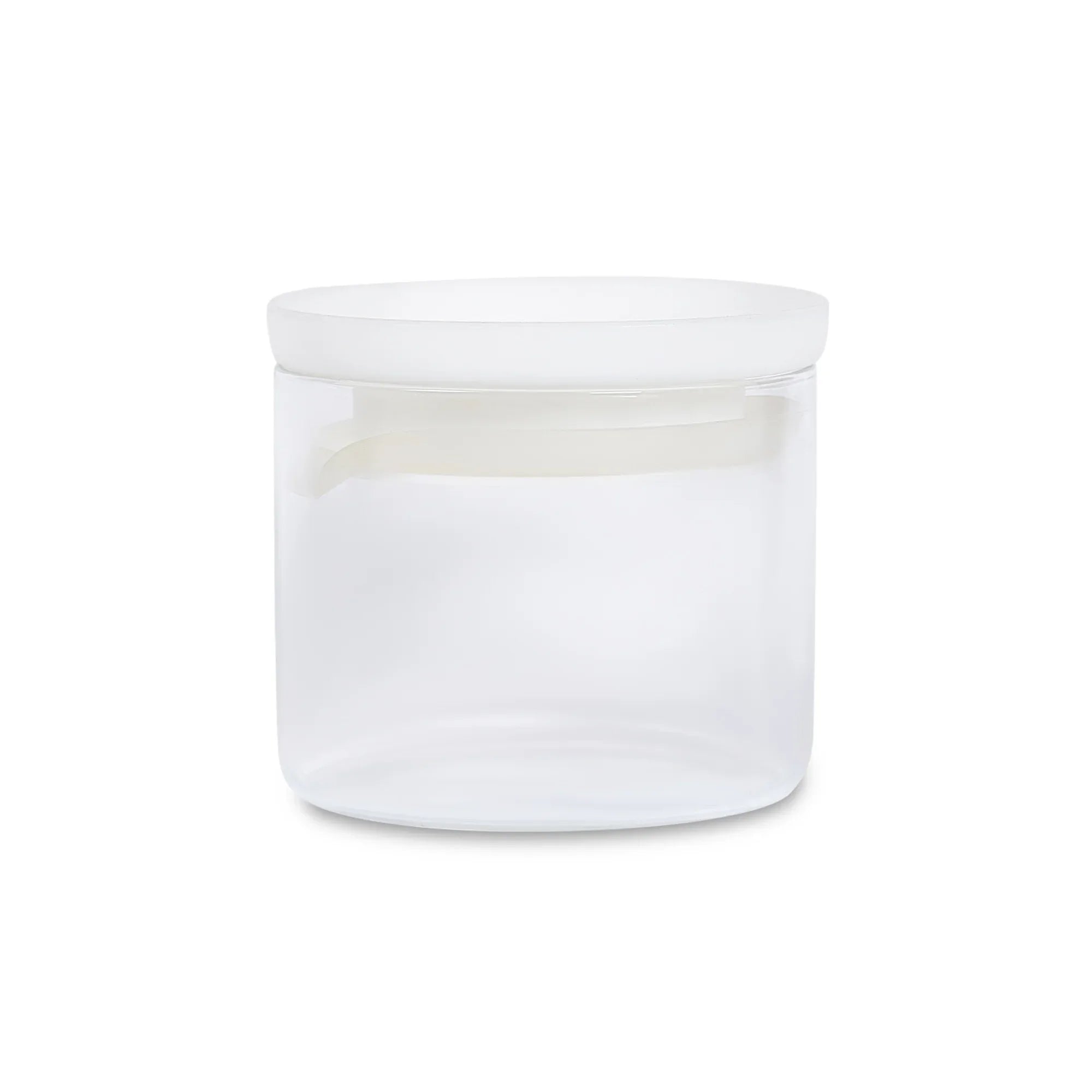 Fiesta Borosilicate Glass Pantry Storage Jar Set of 5 in Clear Colour - HomeTown