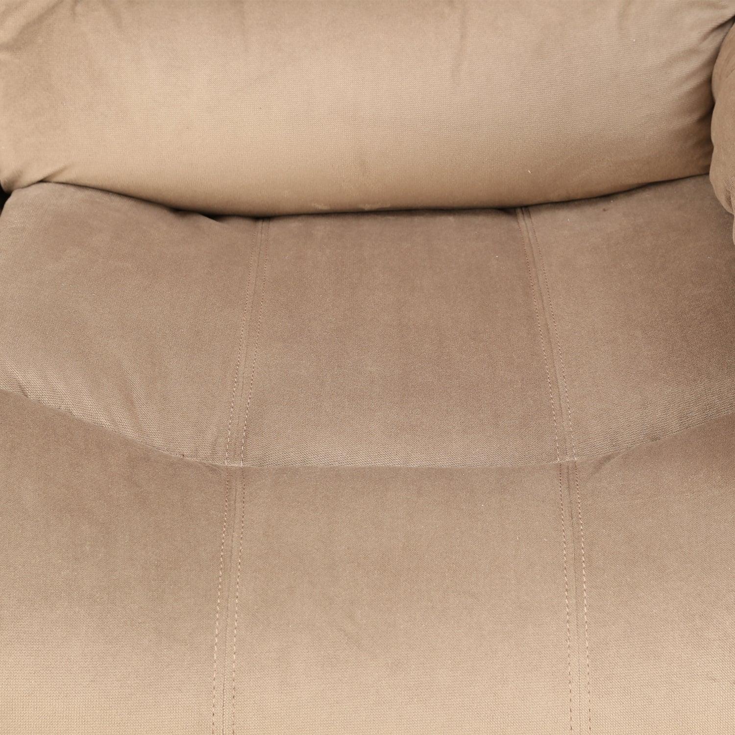 Bradford Fabric Two Seater Sofa in Beige Colour - HomeTown