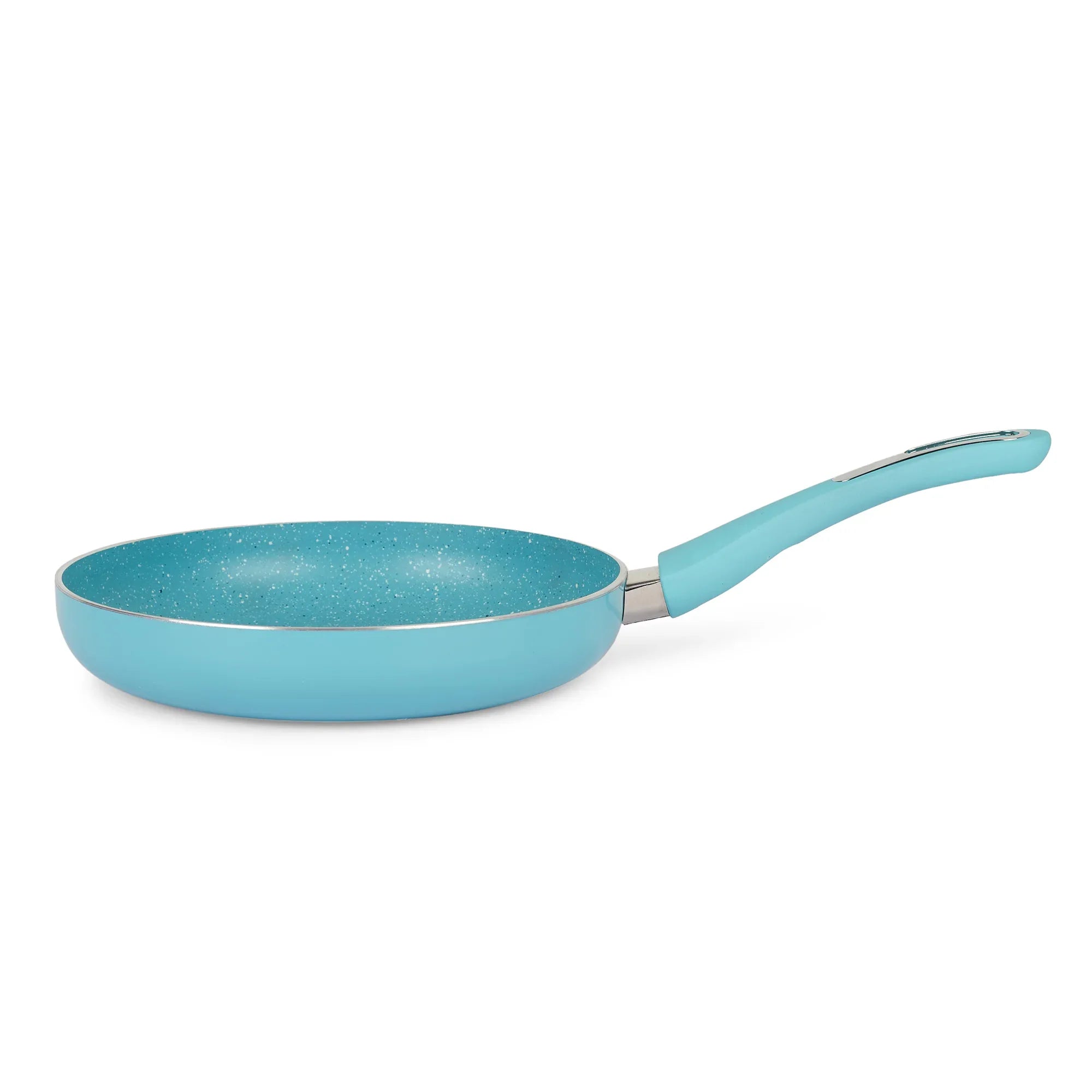 MasterCook+ 100% Virgin Aluminium Non-Stick Fry Pan 28cm in Teal Colour - HomeTown