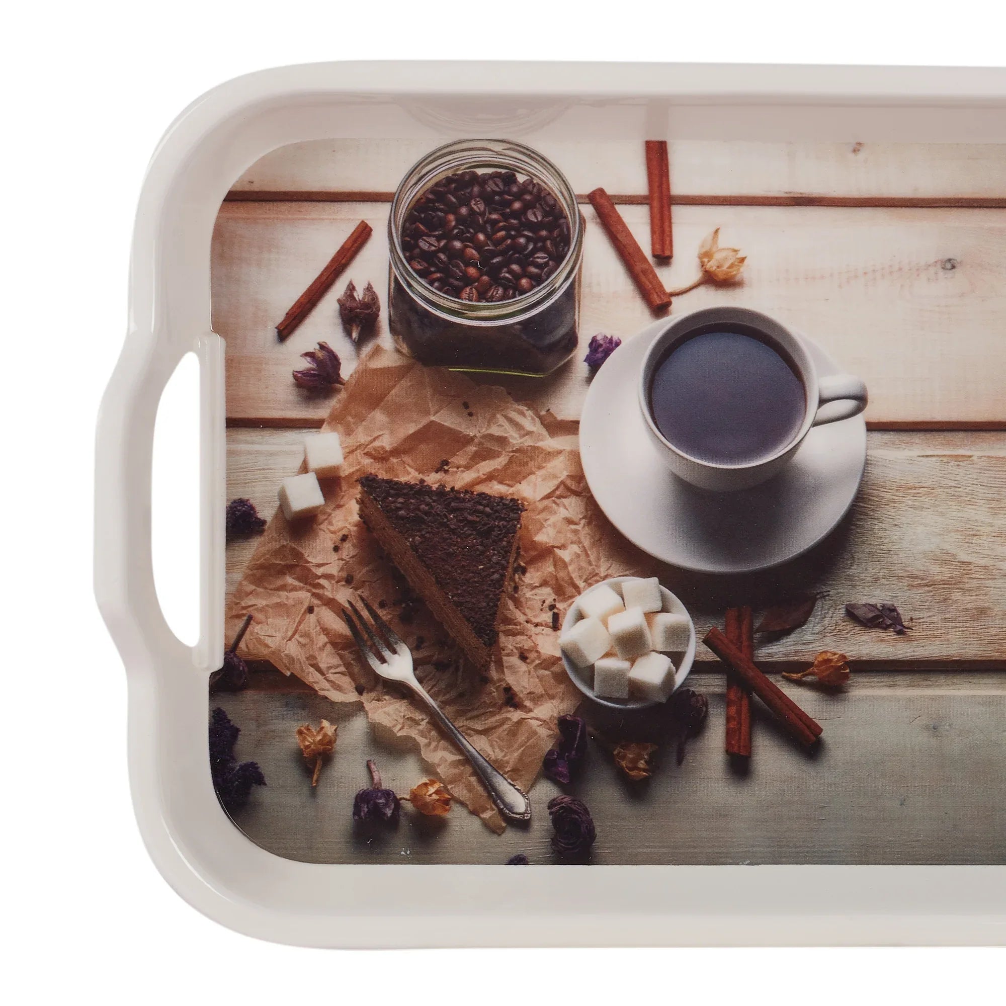 Handy Melamine Tray Set of 3 in Multi Colour - HomeTown