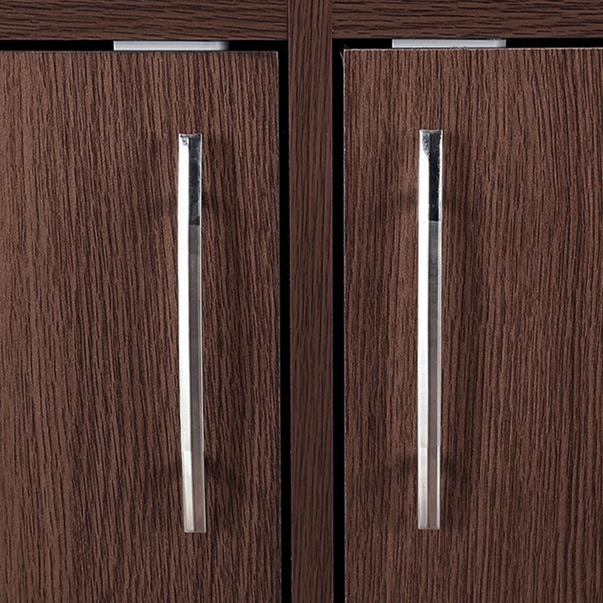 Albert Engineered Wood 3 Door Cabinet in Oak Colour - HomeTown