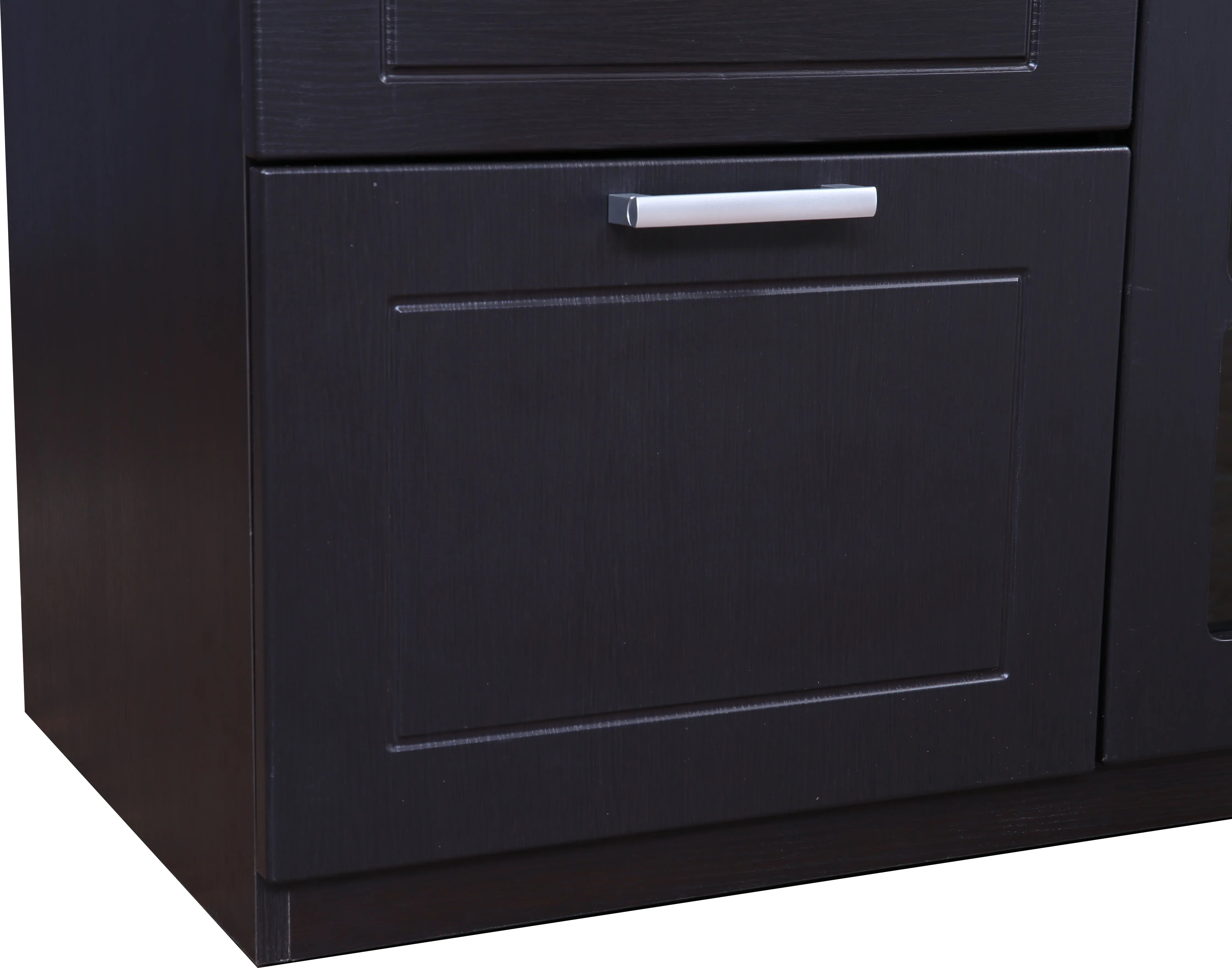 Mandrin Engineered Wood Wall Unit in Wenge Colour - HomeTown