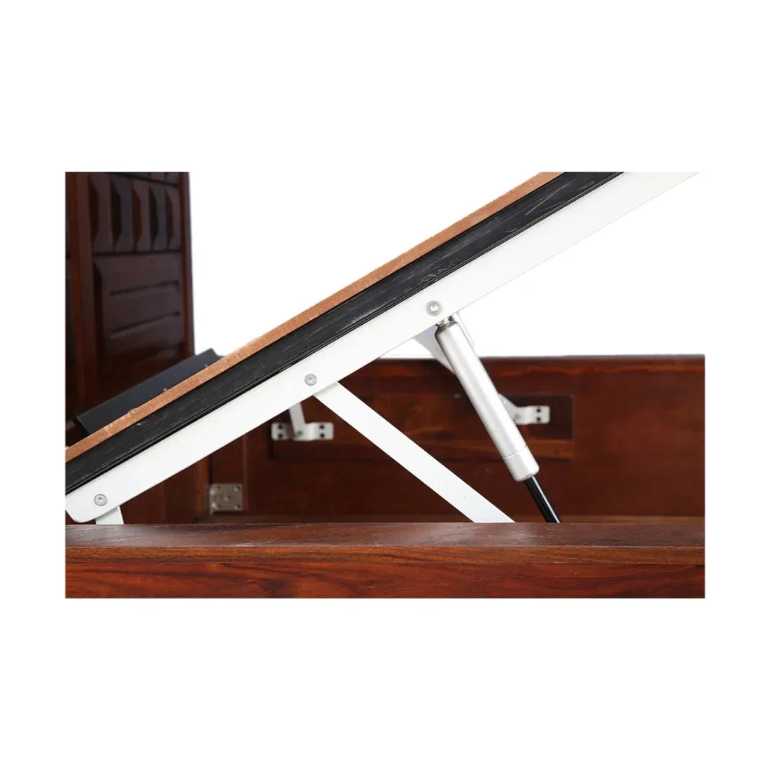 Woodrow Sheesham Wood (Rosewood) bed with storage in Honey Colour - HomeTown