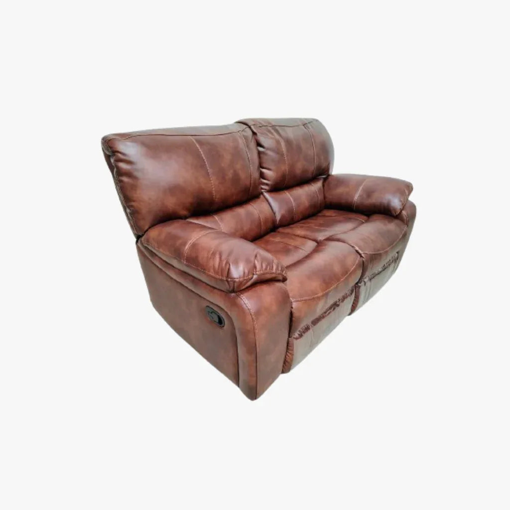 Urbano Leather Fabric 2 Seater Recliner - HomeTown