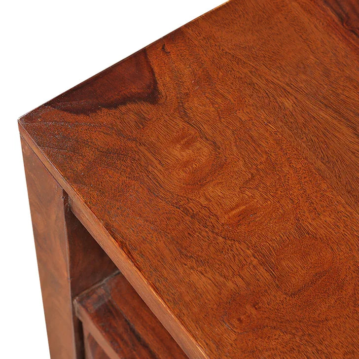 Woodrow Sheesham Wood(Rosewood) Center Table in Honey Colour - HomeTown