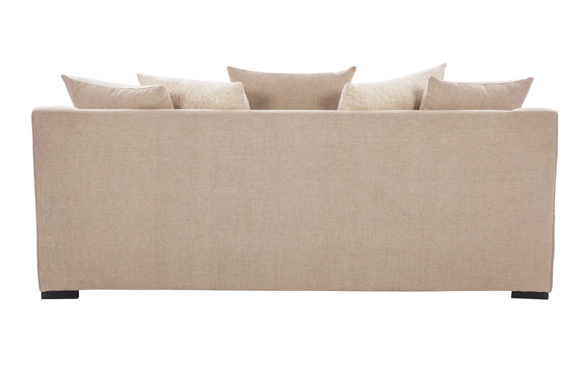Perth Fabric Three + Two Seater Sofa in Beige Colour - HomeTown