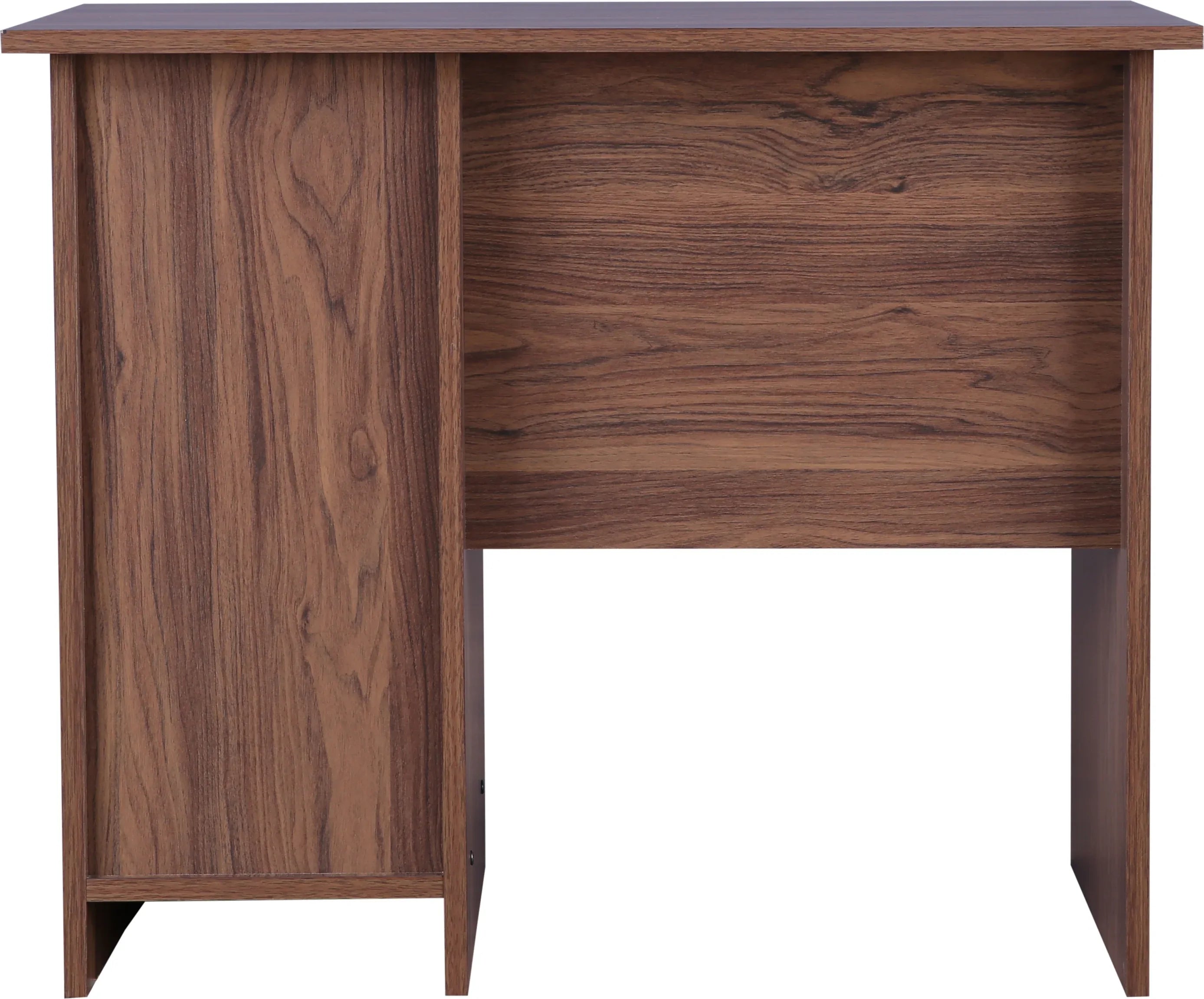 Simply Study Table with Three Drawer in Dark Walnut Colour - HomeTown