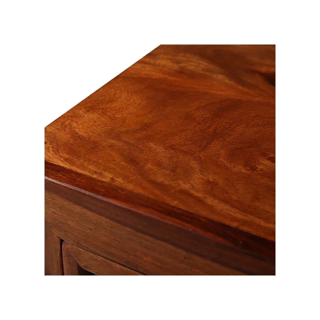 Woodrow Sheesham Wood(Rosewood) Night Stand in Honey Colour - HomeTown