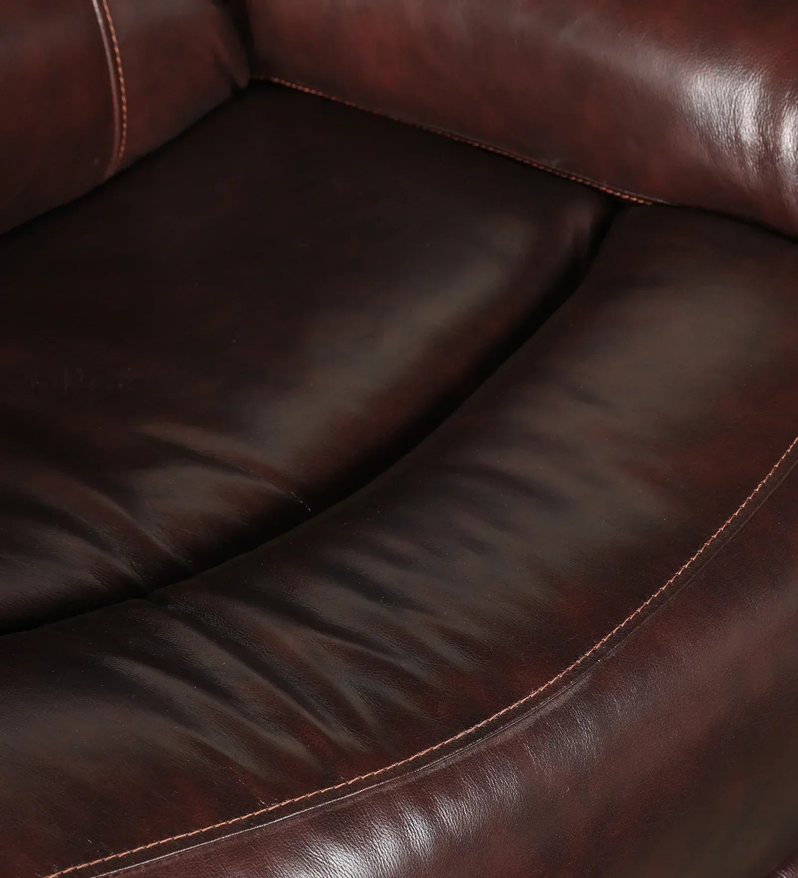 Rhine Half Leather Electric Recliner In Brown Colour - HomeTown